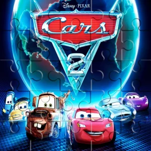 Solvy Puzzle - Cars 2 জিগসো পাজল বাচ্চাদের জন্য
