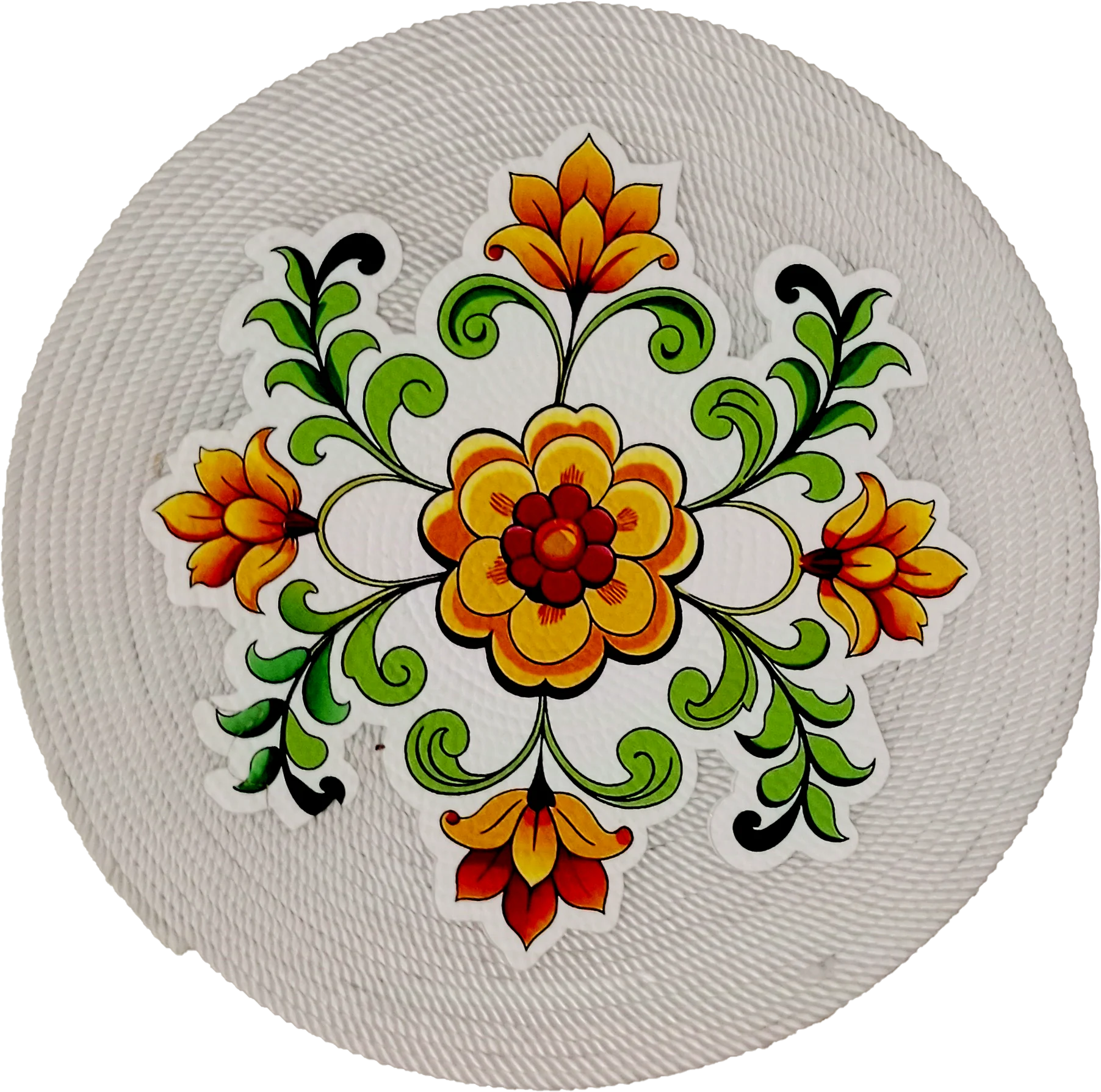Floral Wall Plate