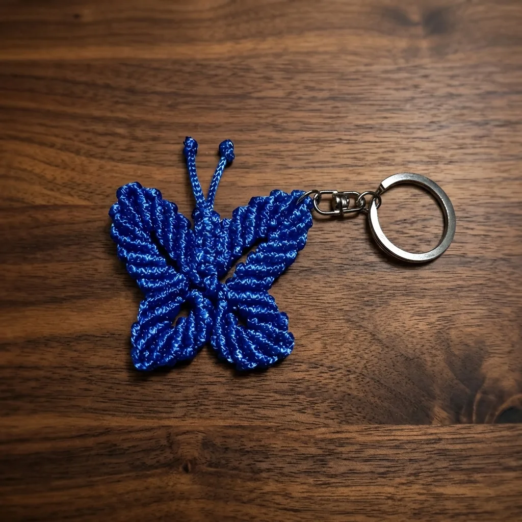 Butterfly Key Ring
