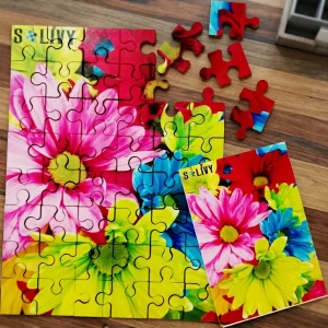 Vibrant Floral Jigsaw Puzzle