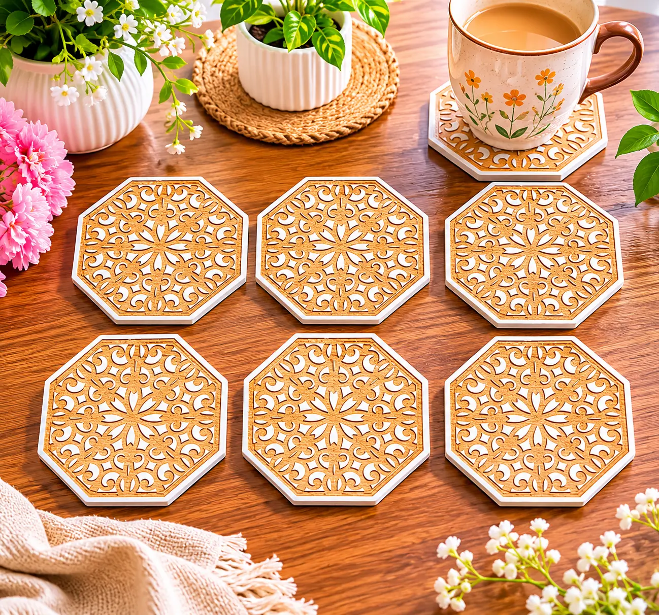 Coaster Set (6 Pcs)