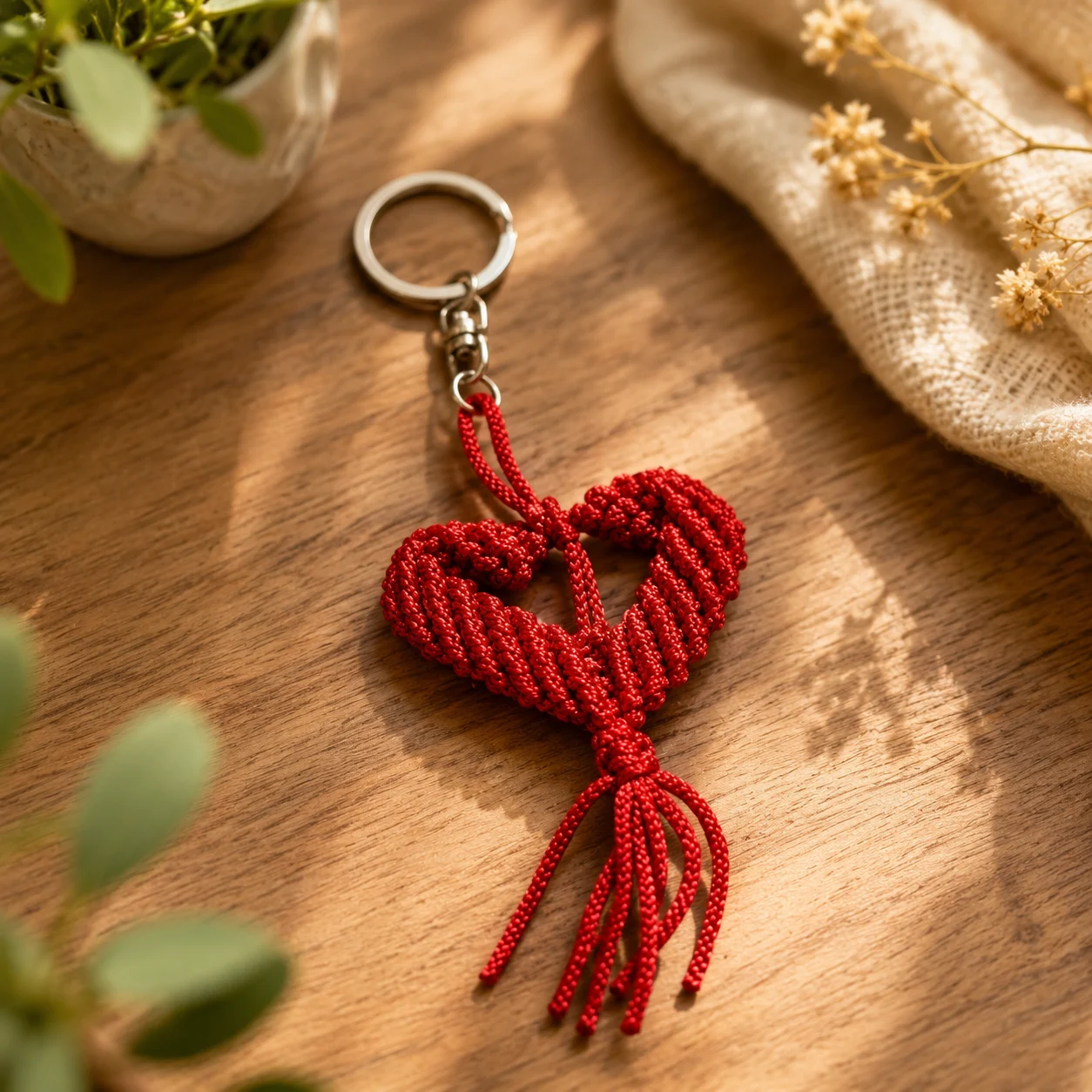 Heart Key Ring